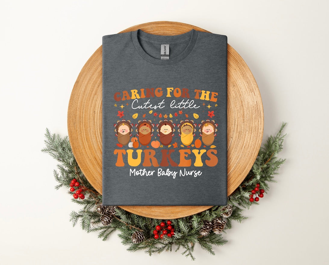 Caring for the cutest little turkeys