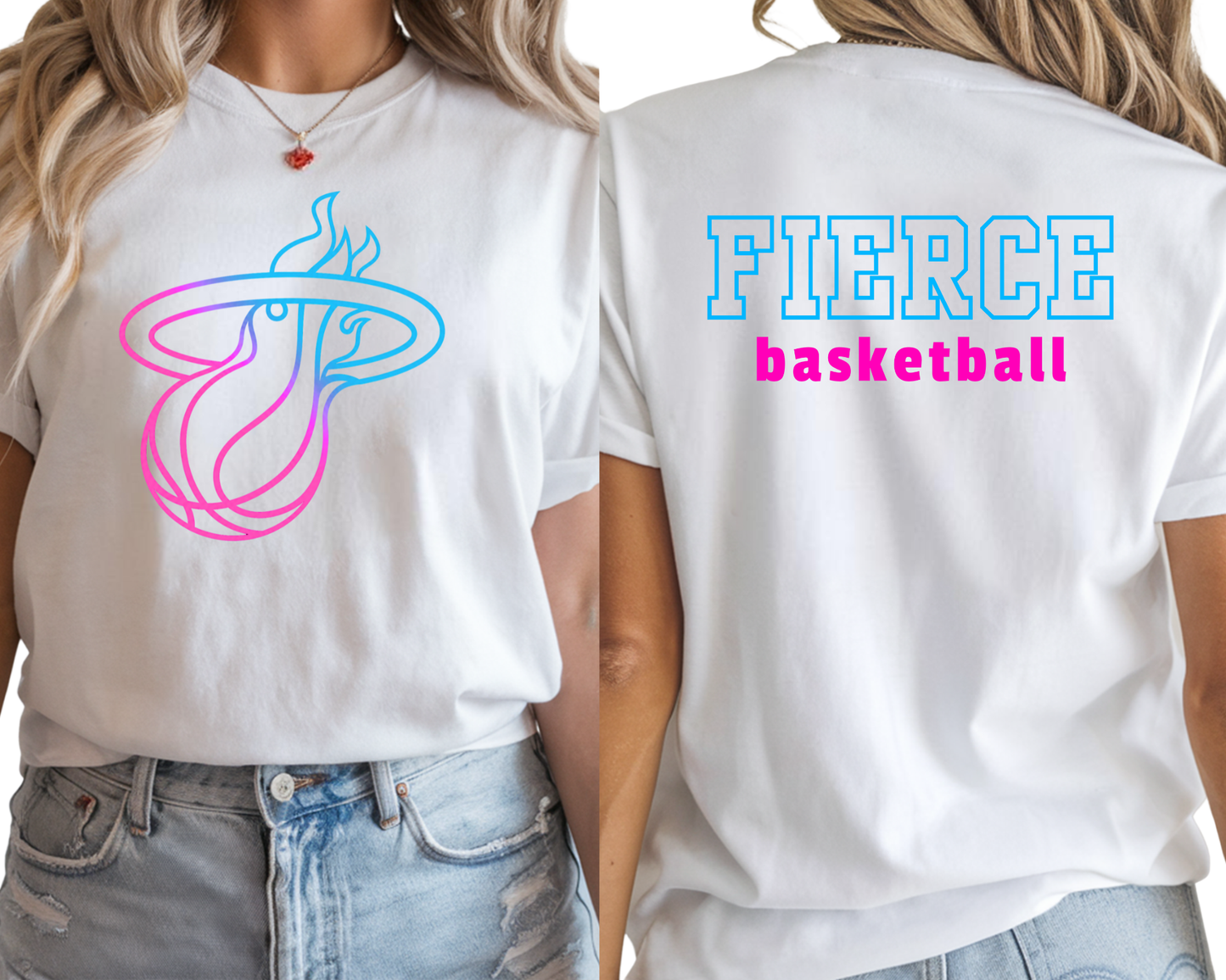 Fierce Basketball pink