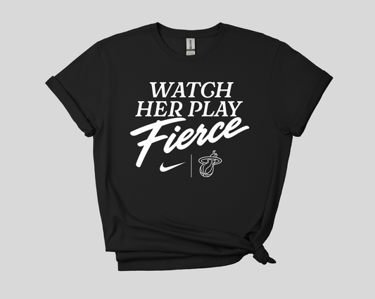 Watch her play Fierce