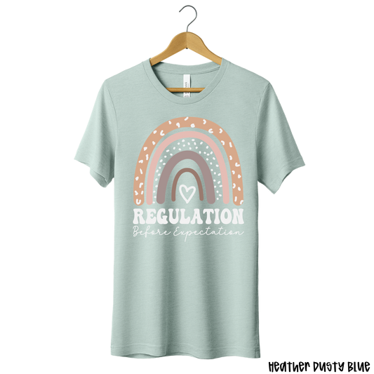 Regulation before expectation