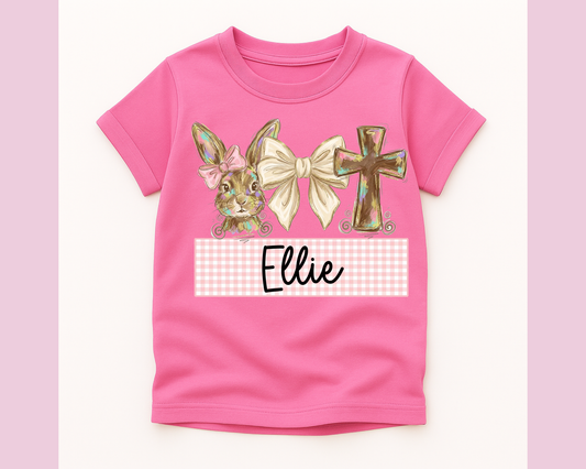 Personalized Easter shirt for Girls