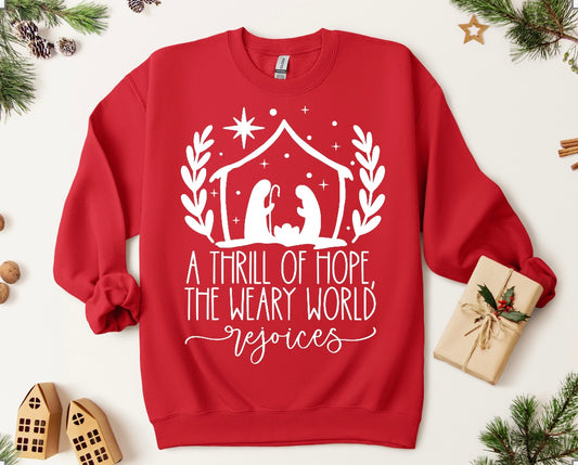A Thrill of Hope sweatshirt