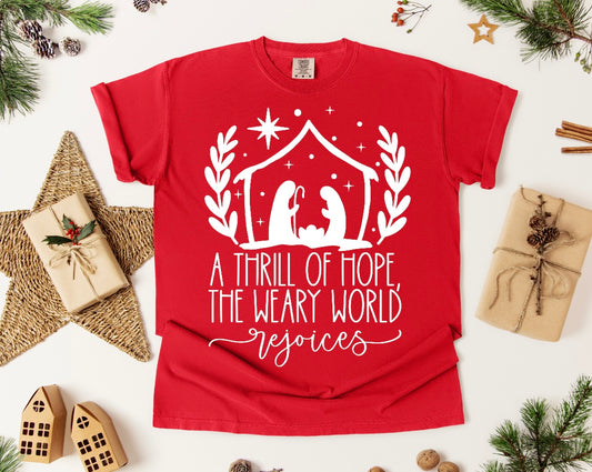 A Thrill of Hope Comfort Colors